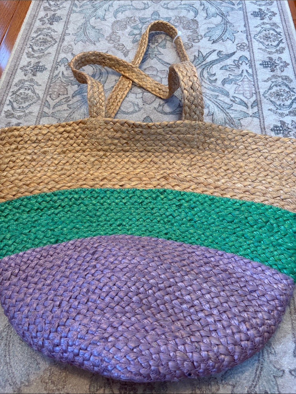 Shiraleah Woven Tote Bag EUC